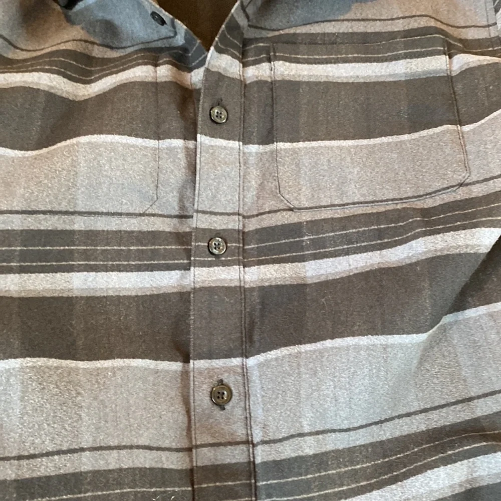 The North Face Button Down Striped Top SIZE M